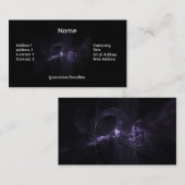 Carte De Visite Électrique (Devant / Derrière)