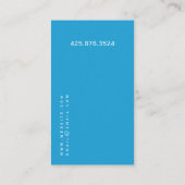 Carte de visite électrique (Dos)