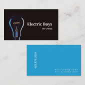 Carte de visite électrique (Devant / Derrière)