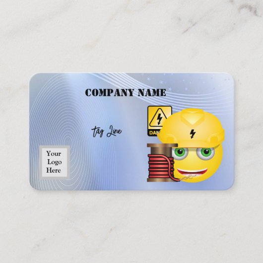 Carte de visite électrique (Devant)