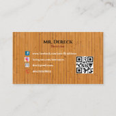 Carte de visite électrique (Dos)