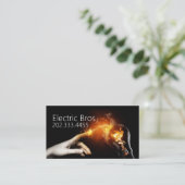 Carte de visite électrique (Debout devant)