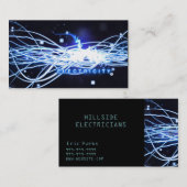 Carte de visite électrique électrique (Devant / Derrière)