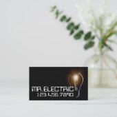 Carte de visite électrique, électrique (Debout devant)