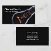 Carte de visite électrique  électrique (Devant / Derrière)