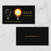 Carte de visite électrique, électronique (Devant / Derrière)