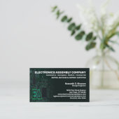 Carte De Visite Electronics Assembly Company (Debout devant)