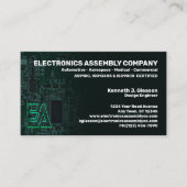 Carte De Visite Electronics Assembly Company (Devant)