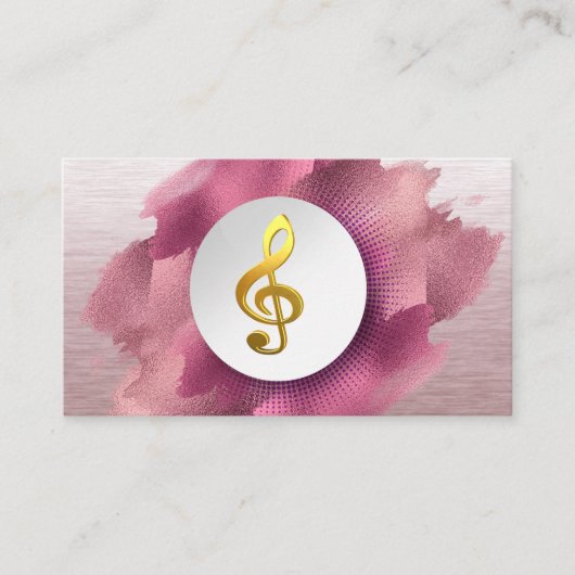 Carte de visite électronique DJ Disk Jockey (Devant)