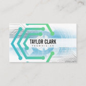 Carte De Visite Électronique | Technologie (Devant)