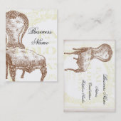Carte De Visite élégance (Devant / Derrière)