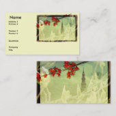 Carte De Visite Élégance (Devant / Derrière)