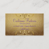 Carte De Visite Élégance 311 lilas fascinante (Dos)