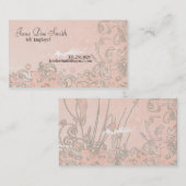 Carte De Visite Élégance de GrungeRapide (Devant / Derrière)