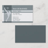 Carte De Visite élégance du football (Devant / Derrière)