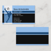 Carte De Visite élégance du football (Devant / Derrière)