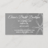Carte De Visite Élégance et Beauté ou Boutique de Mariée (Dos)