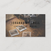 Carte de visite Elegance intemporelle crédibilité  (Devant)