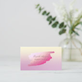 Carte De Visite Élégance Luxe Style Professionnalisme (Debout devant)