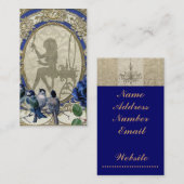 Carte De Visite Élégance royale (Devant / Derrière)