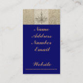 Carte De Visite Élégance royale (Dos)