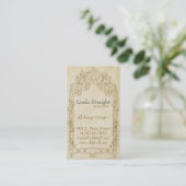 Carte De Visite Élégance vintage (Debout devant)