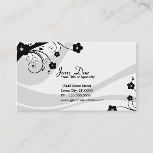 Carte De Visite eleganceEssentials (Devant)