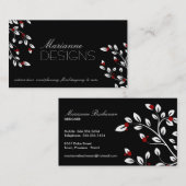 Carte de visite élégant (Devant / Derrière)