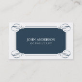 Carte de visite élégant (Dos)