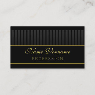 Carte De Visite Élégant