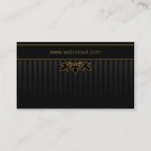 Carte De Visite Élégant (Dos)
