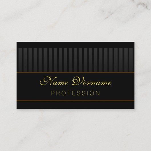 Carte De Visite Élégant (Devant)