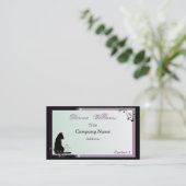 Carte de visite élégant (Debout devant)