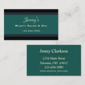 Carte de visite élégant (Devant / Derrière)