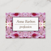 Carte de visite élégant (Devant)