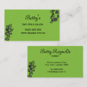 Carte de visite élégant (Devant / Derrière)