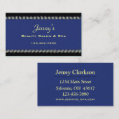 Carte de visite élégant (Devant / Derrière)