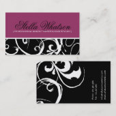 Carte de visite élégant (Devant / Derrière)