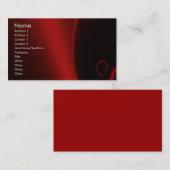 Carte de visite élégant (Devant / Derrière)