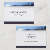 Carte de visite élégant (Devant / Derrière)