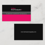 Carte de visite élégant (Devant / Derrière)