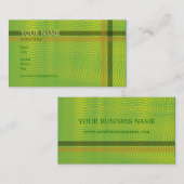 Carte de visite élégant (Devant / Derrière)