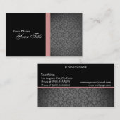 Carte de visite élégant (Devant / Derrière)