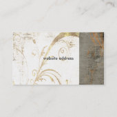 Carte de visite élégant (Dos)