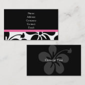 carte de visite - élégant (Devant / Derrière)