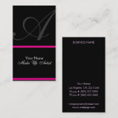 Carte de visite élégant (Devant / Derrière)