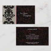 Carte de visite élégant (Devant / Derrière)