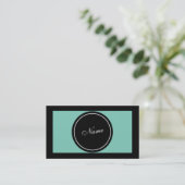 Carte De Visite Élégant (Debout devant)