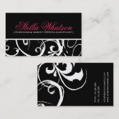 Carte de visite élégant (Devant / Derrière)