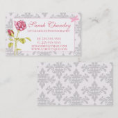 Carte De Visite Élégant (Devant / Derrière)